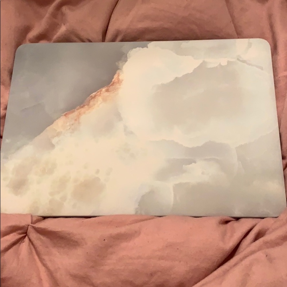 2017 MacBook Air 13” marble case